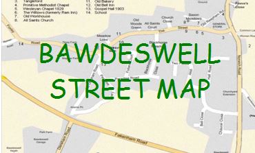 Bawdeswell Streetmap